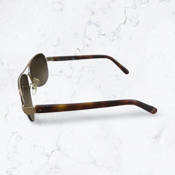 Bobbi Brown The Angelina Gold Havana Aviator Sunglasses - Picture 3 of 6